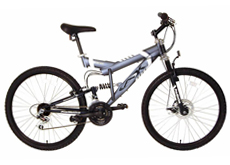 26"alloy 21 speed shimano mountain bicycle